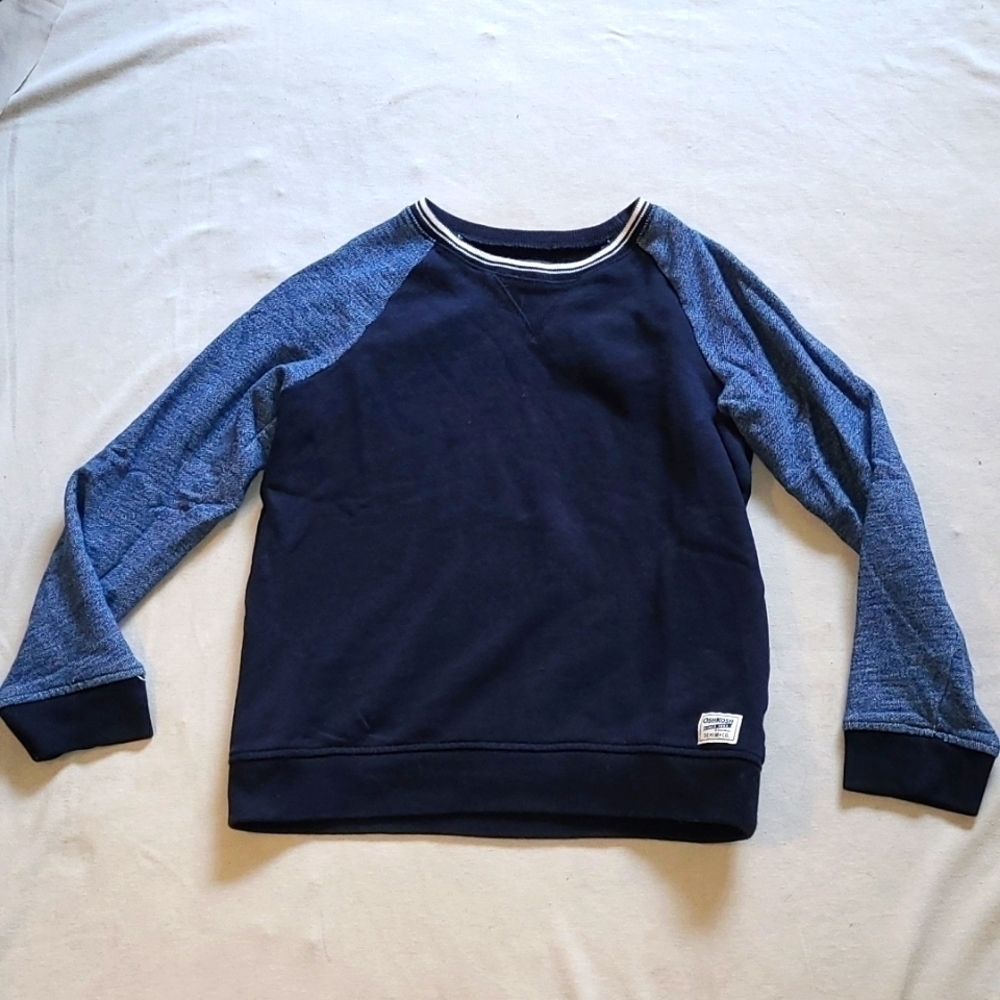 Oshkosh B'gosh blue crew sweatshirt size 12